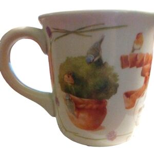 Motivational Mug Bird Theme Hallmark Marjolein Bastin Signed Serene Collectible